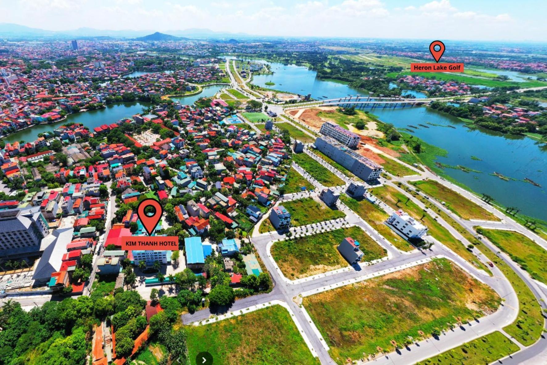 Vinh Yen Kim Thanh Hotel, Vinh Phuc - Near Heron Lake Golf, Dam Vac מראה חיצוני תמונה